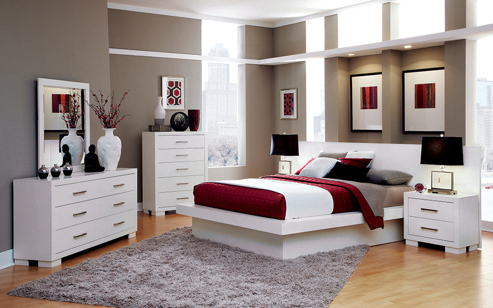 Jessica Bedroom Set with Nightstand Panels