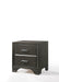 Carine II Gray Nightstand image