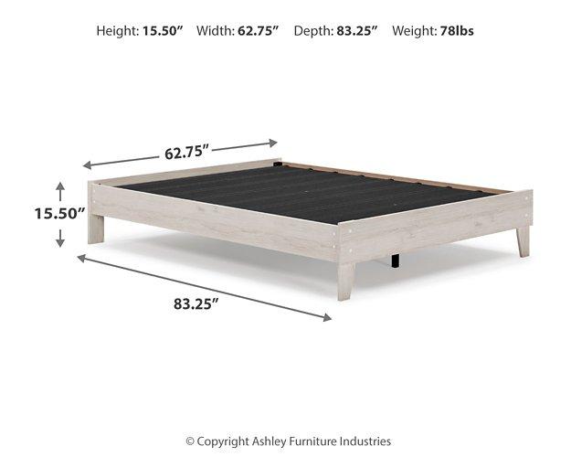 Socalle Bed and Mattress Set