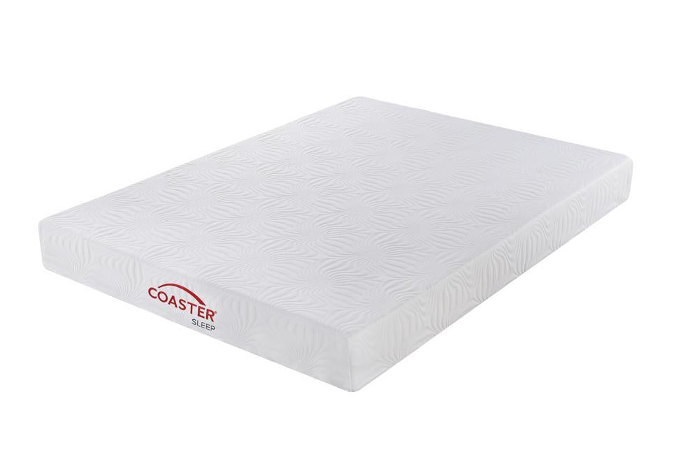 Keegan Twin Memory Foam Mattress White